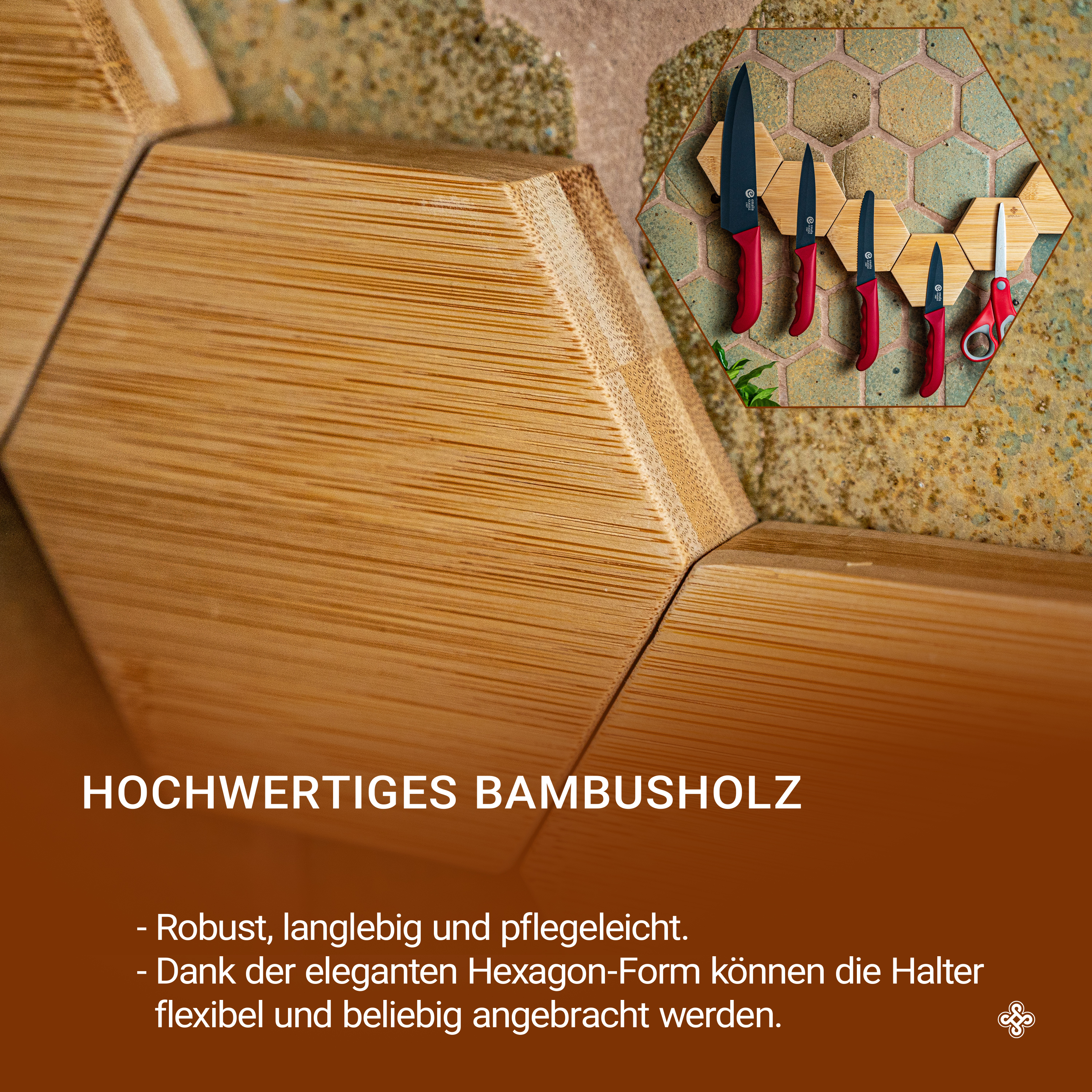 Messer einlegen