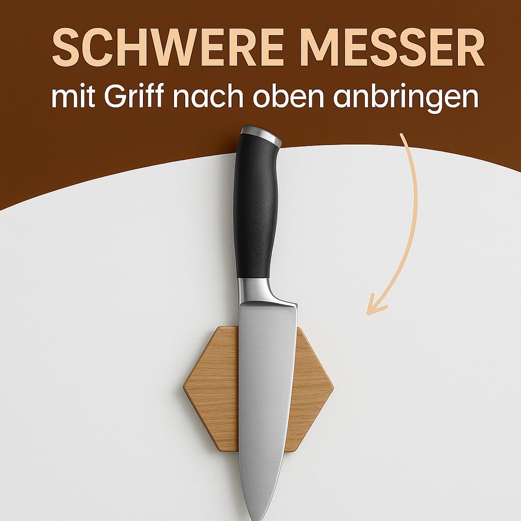 Schwere Messer – Griff nach oben